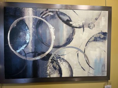 Une toile marque MOBILIER DE FRANCE modèle Bulles 80x120 (PV…