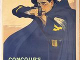une image représentant une affiche sur laquelle figure un homme en uniforme pointant une arme