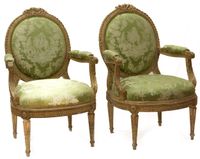 Nicolas Parmantier : Canapé et deux fauteuils, style françai… (photo 6)