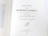 an open book with a picture of a man and a woman on it