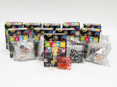 a lot of different candies and candies in the package