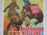 une vieille affiche du film « Allezucher Allieurs »