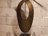 a lamp that is sitting on a table next to a lamp