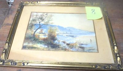 a picture of a picture of a painting on a table