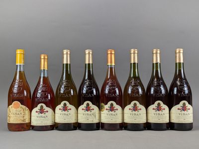 6 B Côtes du Rhône Villages (blanc), Visan, Les coteaux Visa…