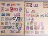 a book with a bunch of different stamps on it