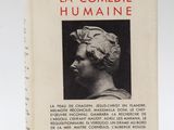 the front cover of a book with a picture of a bust on it