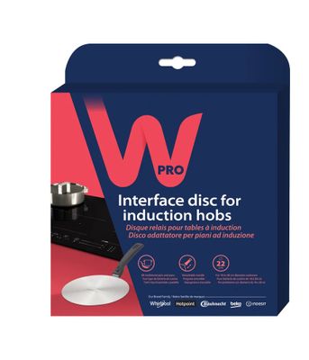 Disque relais pour table à induction Whirlpool, sans poignée
