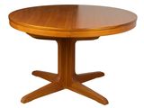an image of a round table with a wooden base