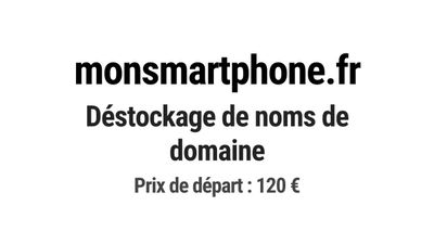 a black and white photo of a cell phone with the words monsmatphone fr