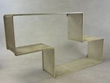 an image of a modern desk made out of wicker