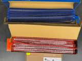 a box with a bunch of different types of hoses in it