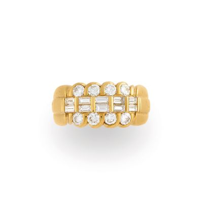 Bague en diamant et or 18 carats