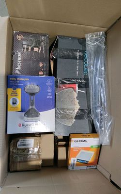 Lot d'objets diverses dont : défroisseur, machine à pop-corn, hachoir, - Photo 1