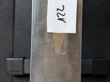 a sticker on the door handle of a black door