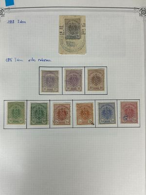 une image représentant une feuille de papier sur laquelle figurent des timbres