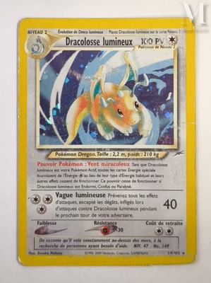 the pokemon card has a picture of a gold fish on it
