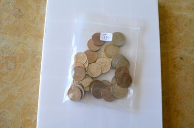 Un lot de monnaies de France, à rechercher