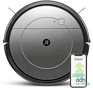 Le robot Roomba est relié à un appareil équipé d'une télécommande