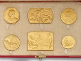 an image of a red case with gold coins in it