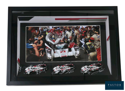 a picture of a picture of a race car in a picture frame