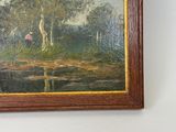 a picture of a painting hanging on the wall