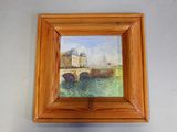 a picture of a painting hanging on a wall