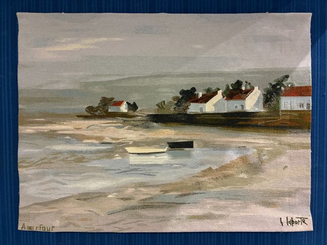 Tapisserie d’Aubusson « Portivy » d’après un carton original de G...