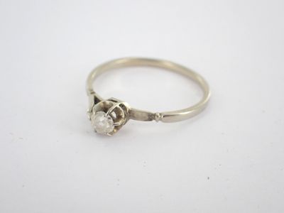 Pendentif En Or 18 Carats Avec Cœur En Diamants (0,40 Carat) - 1,71g, Occasion