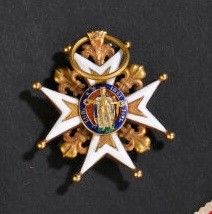 médaille de l'Ordre de la Sainte-Croix de l'Ordre des Chevaliers de France