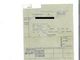 a picture of a receipt with a black line on it