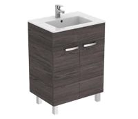Lot de 2 meubles sous-vasque IDEAL STANDARD, collection TEMP…