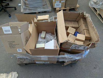 a carton full of boxes on the ground