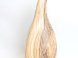 an image of a wooden vase on a white background