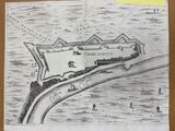 esquisses d'un dessin représentant un plan d'une ville sur une feuille de papier