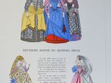 une image représentant un livre sur lequel figurent des personnes vêtues de costumes médiévaux