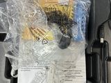 a black case with a bunch of items inside of it