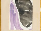 an image of a picture of a painting of a woman in a purple dress