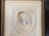 a picture of a picture of a man in a picture frame