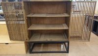 Buffet 2 portes FAZIA VICAL HOME orme massif clair et pieds … (photo 3)