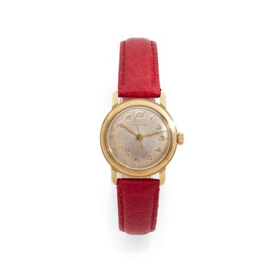 ANONYME Montre bracelet en métal doré