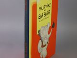 an image of a book with a picture of a baby elephant on it