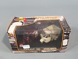 a box of star wars action figures sitting on a table