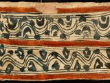 a close up of a piece of paper with designs on it