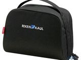 a close up of a black bag with the rixen kaul logo on it