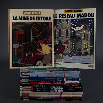 a stack of books that are stacked on top of each other