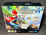 nintendo wii mario kart premium pack with mario kart and mario kart