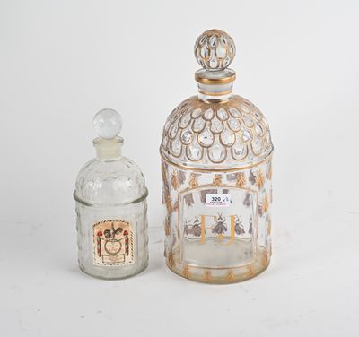 GUERLAIN. Deux flacons dont : - Eau de cologne impérial mono… - Photo 1