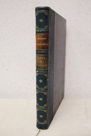 BERNARDIN de SAINT PIERRE : Paul et Virginie. Paris, Lemerre, 186...