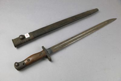 two knives are sitting on a white surface next to each other